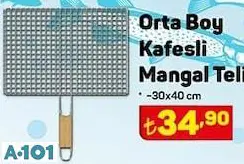 ORTA BOY KAFESLİ MANGAL TELİ ORTA BOY KAFESLİ MANGAL TELİ